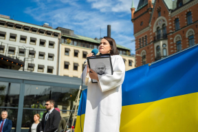 Ціханоўская: «Сапраўдная Беларусь — не Лукашэнка, які аддаў нашу зямлю Расіі для нападу. А беларусы, якія сталі побач з Украінай»