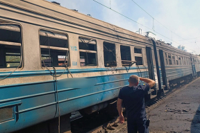 Война, 23 августа. Оккупанты пять раз за день ударили по железной дороге, есть погибшие